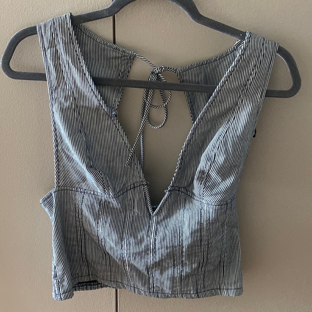 Low cut free people shirt